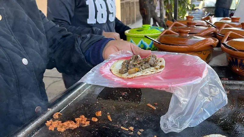 Venta de carne y tacos en Durango 